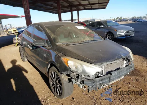 2014 Kia Forte Lx z USA, uszkodzony, nr VIN KNAFX4A62E5206489